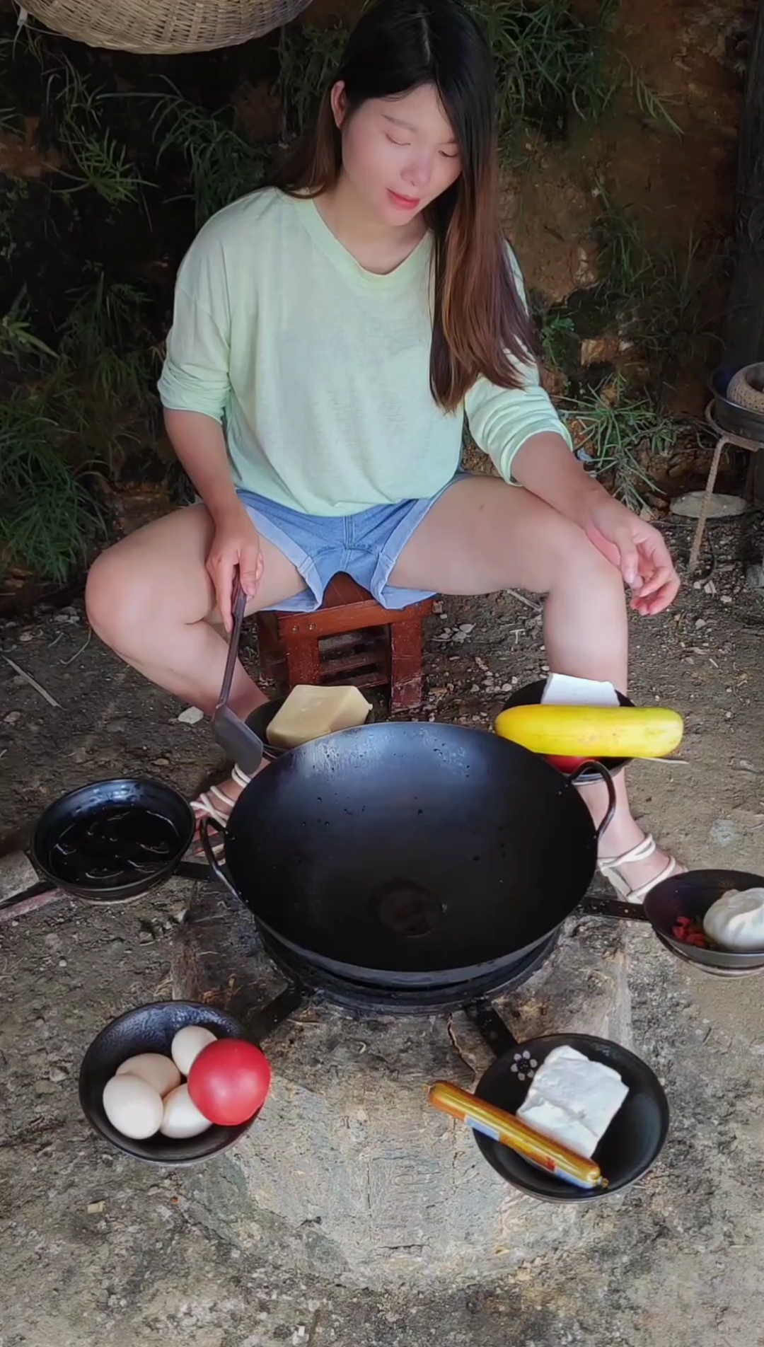 #美食#美味河虾。