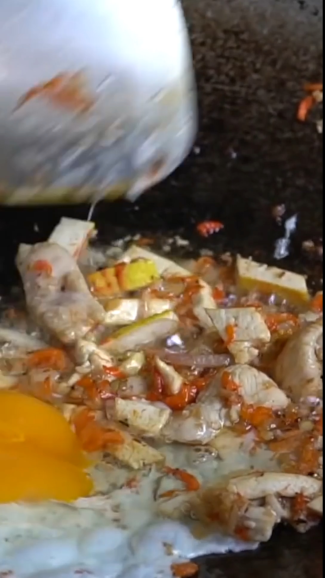 #美食#鸡蛋炒豆腐干