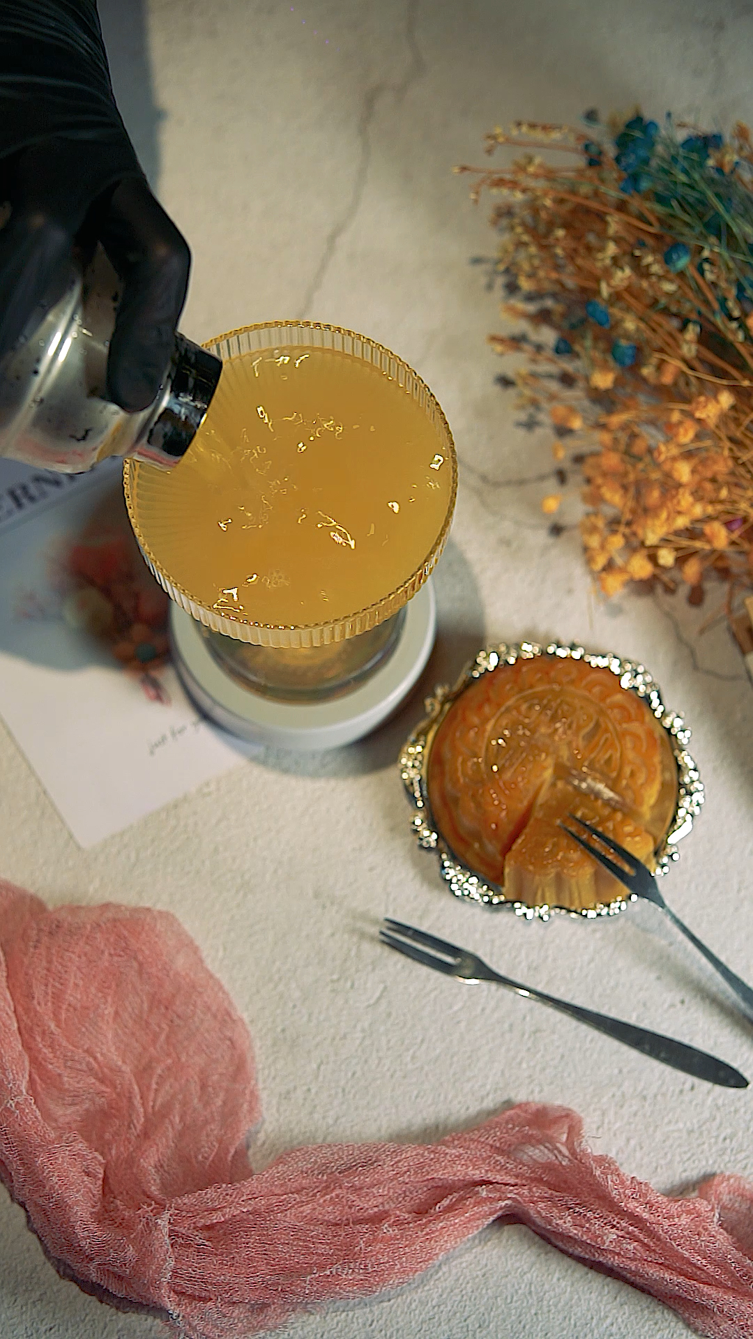 #中秋#原创鸡尾酒-明月