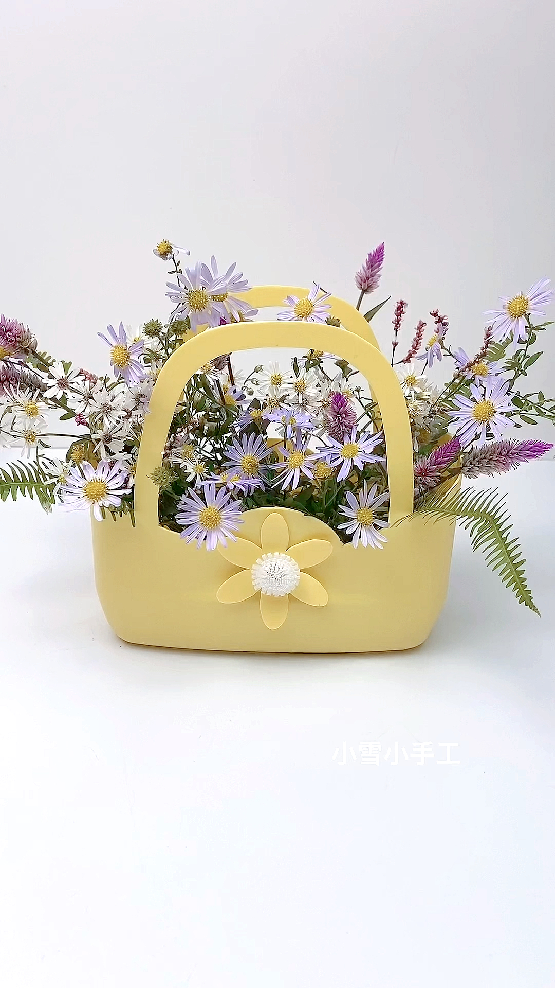 #废物利用#洗洁精瓶子改造小花篮