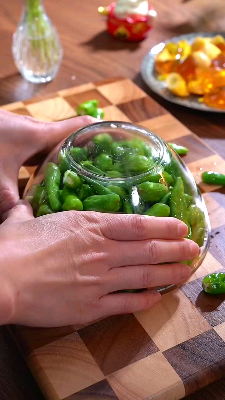 皮蛋尖椒,下饭神器
