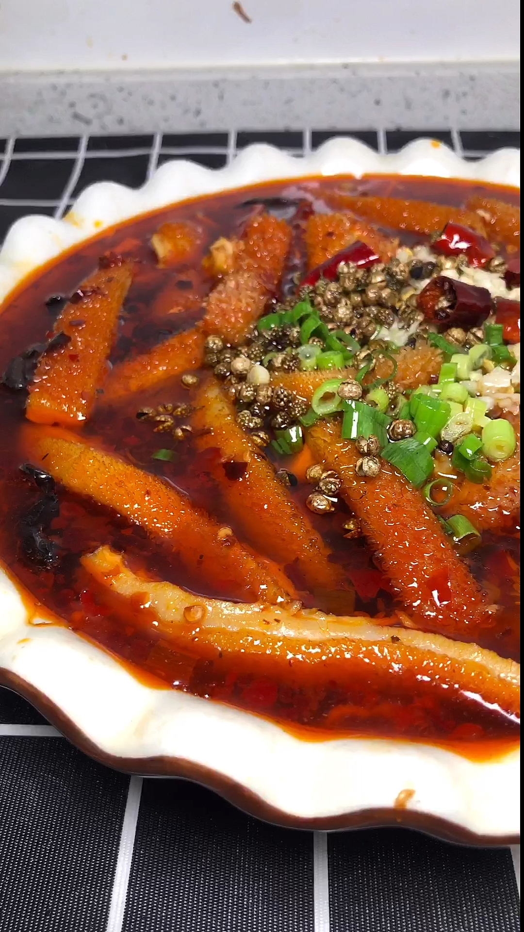 #自制美食#水煮牛肚这样做麻辣鲜香太好吃了