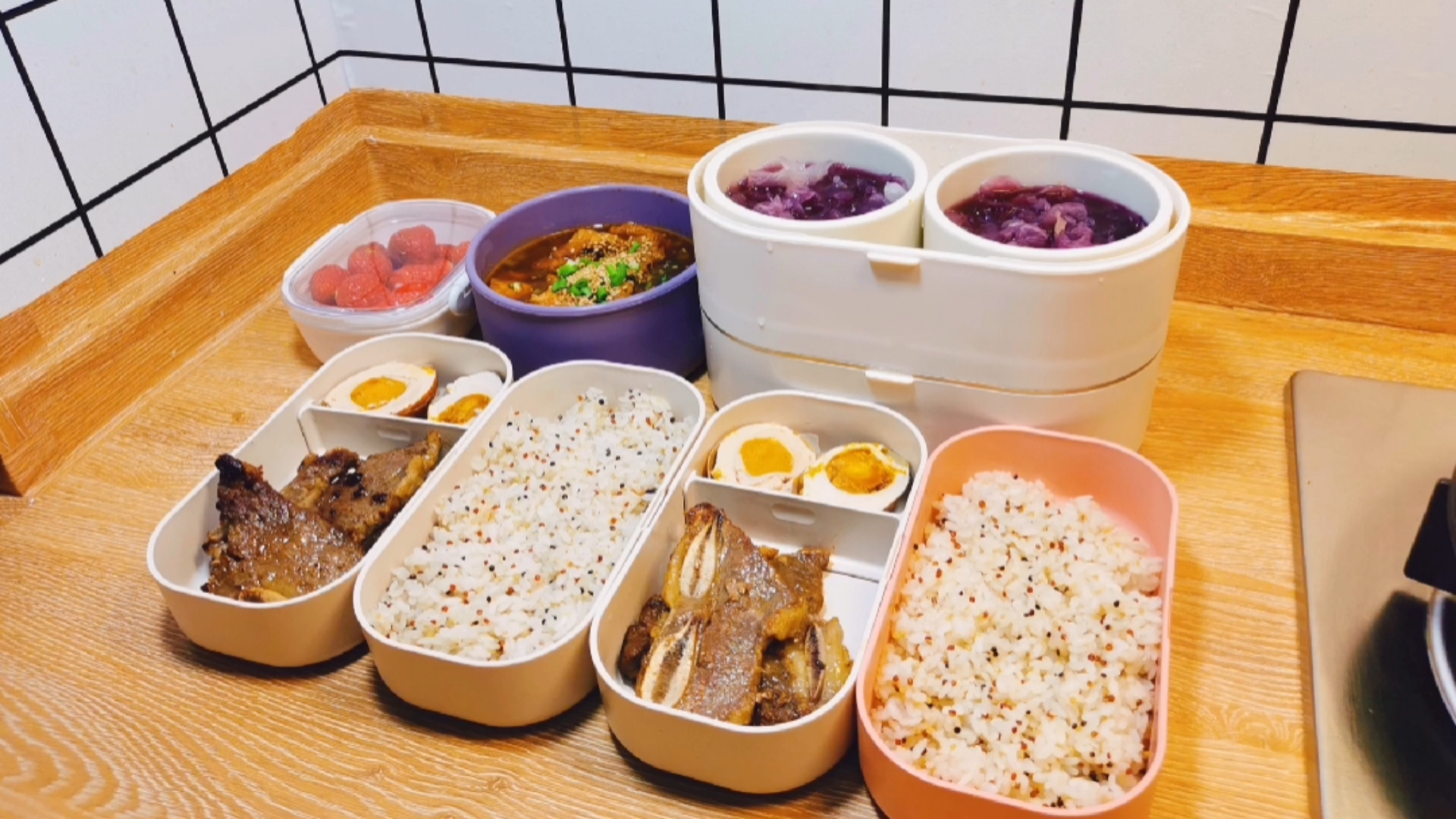 #美食#初中生的晚餐便当全职宝妈每天分享
