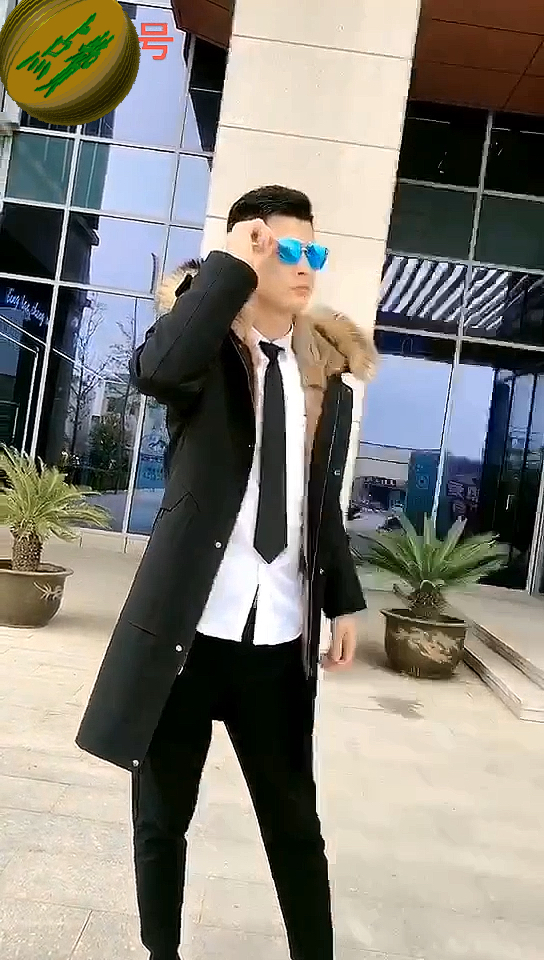 男士中长款派克服,时尚帅气款,冬季保暖