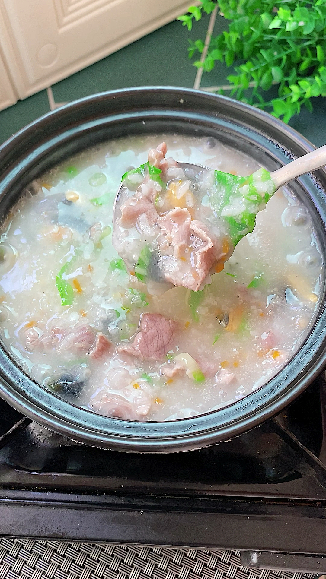 皮蛋瘦肉粥!
