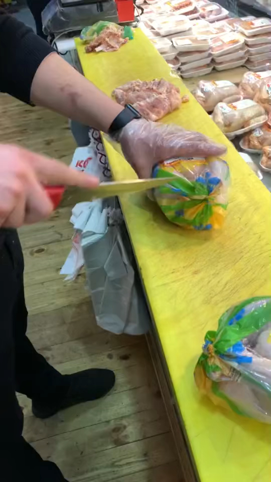#刀功#分解鸡肉,这个手法大家看看怎么样?