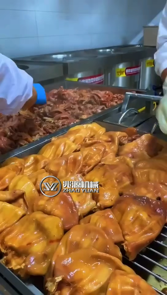 熟食店专用熏鸡机器,熏鸡烟熏上色炉,多功能上色烟熏一体机