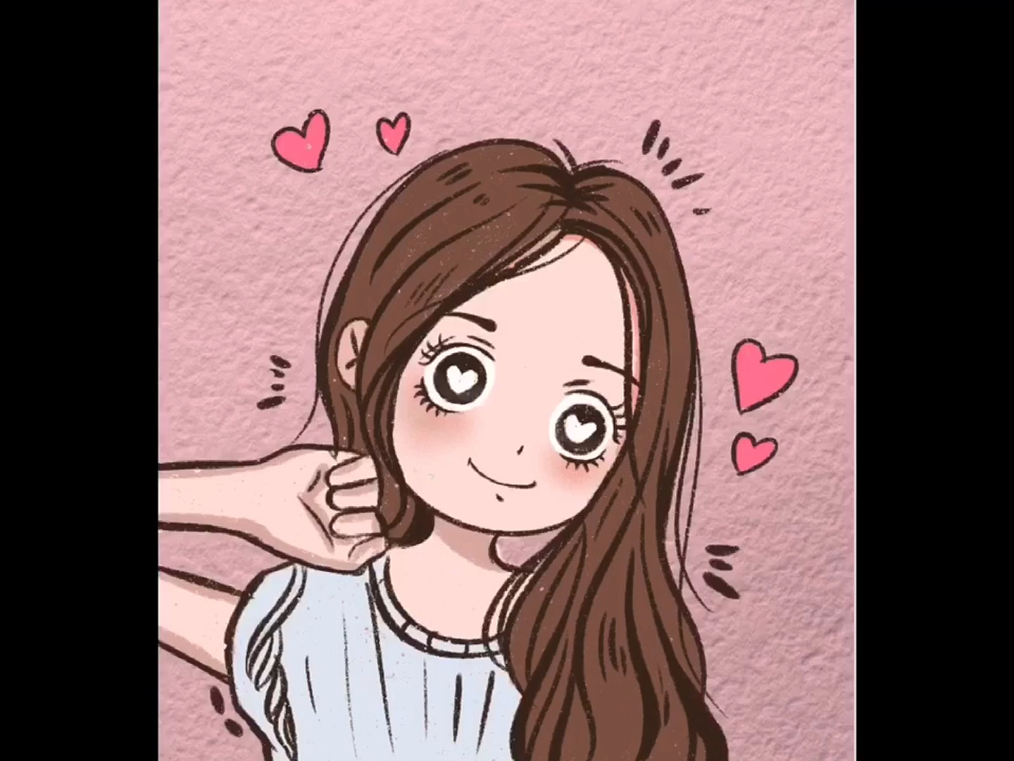 #创意动漫画#Q版手绘卡通头像,漫画脸绘制全过程