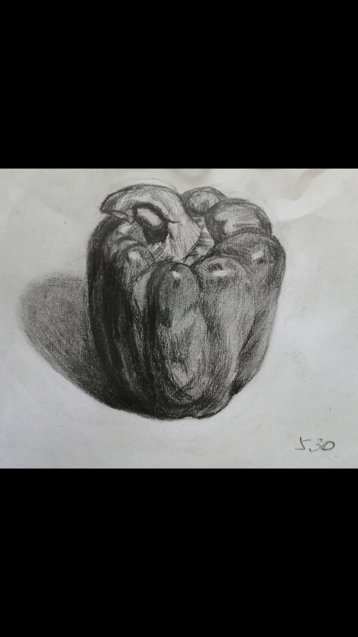 #记录生活#《水果蔬菜》维生素之源。众宝素描静物作品,欢迎欣赏、点赞和关注,感谢平台和友友
