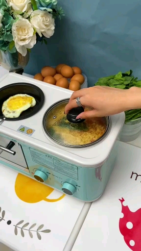 四合一多功能早餐机,就是这么方便