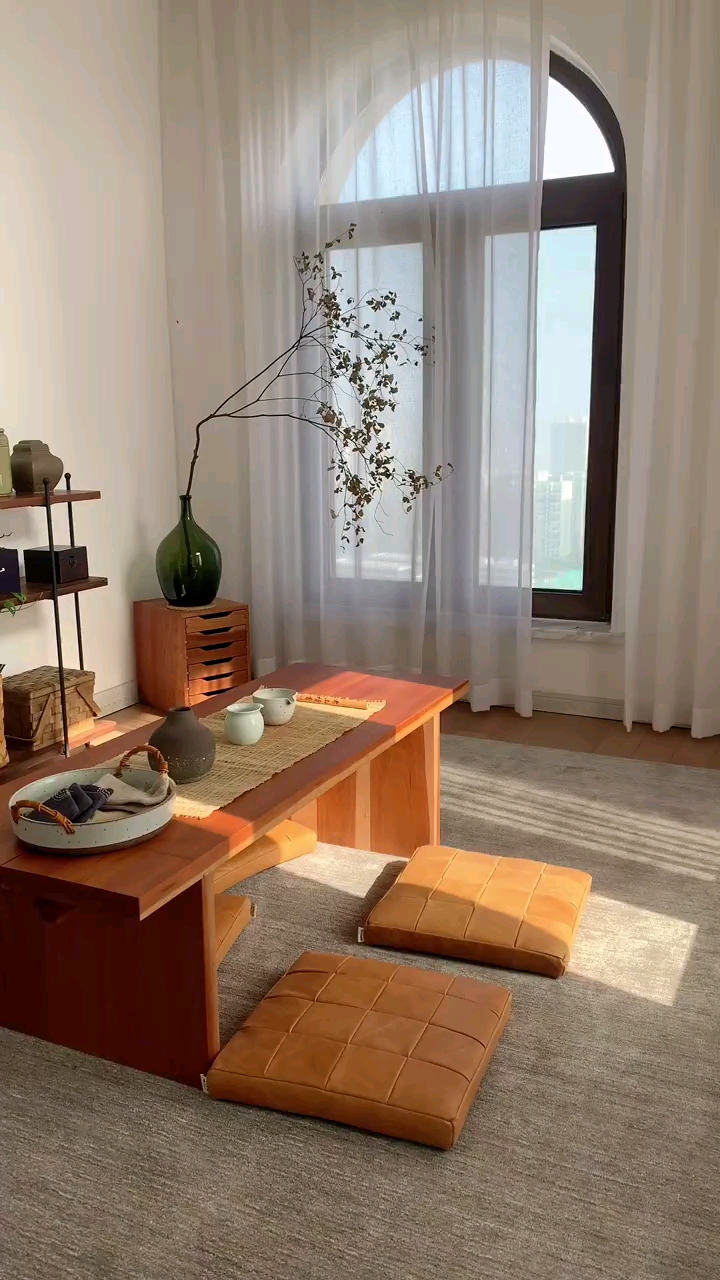 #装修那些事儿#每天这样在治愈了的小家里,享受下午茶,也是很幸福的