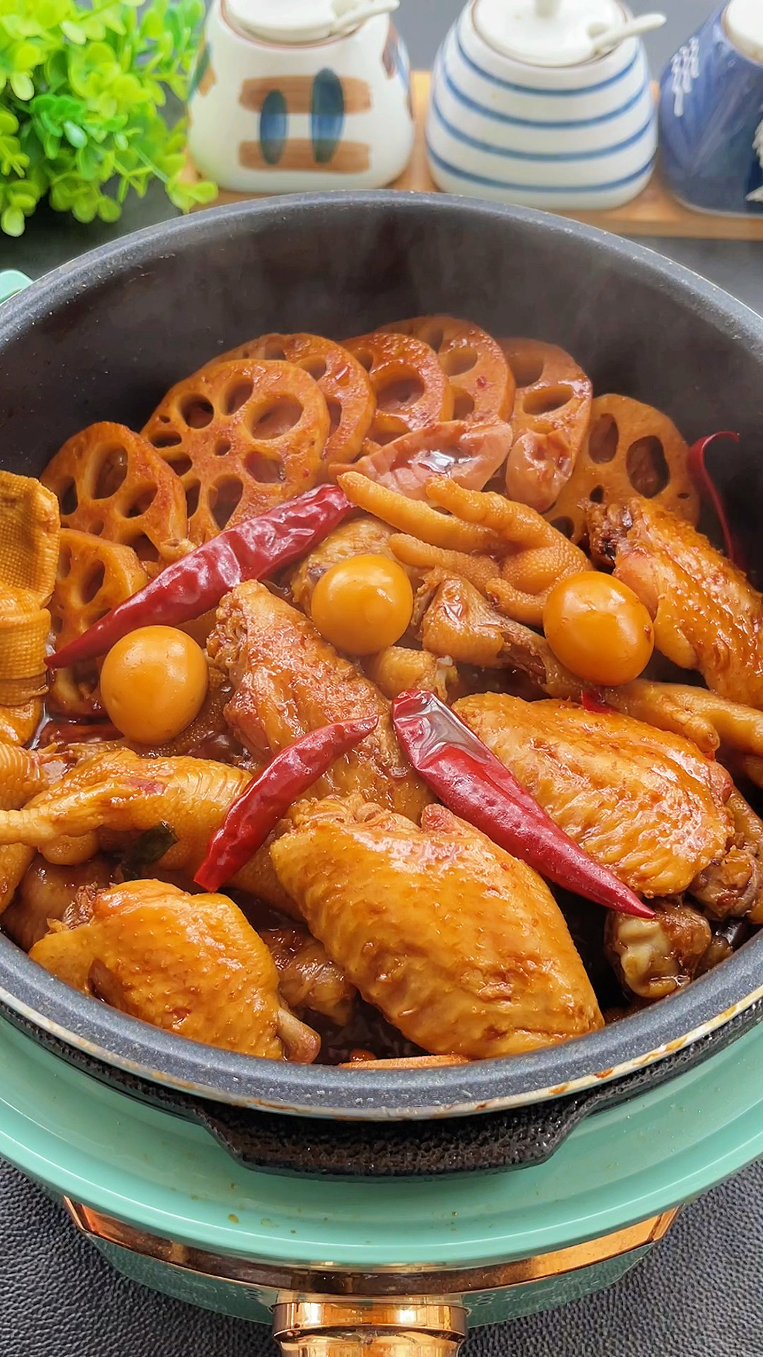 #美食#在家卤鸡翅鸡爪,简单好吃,不比外面的差