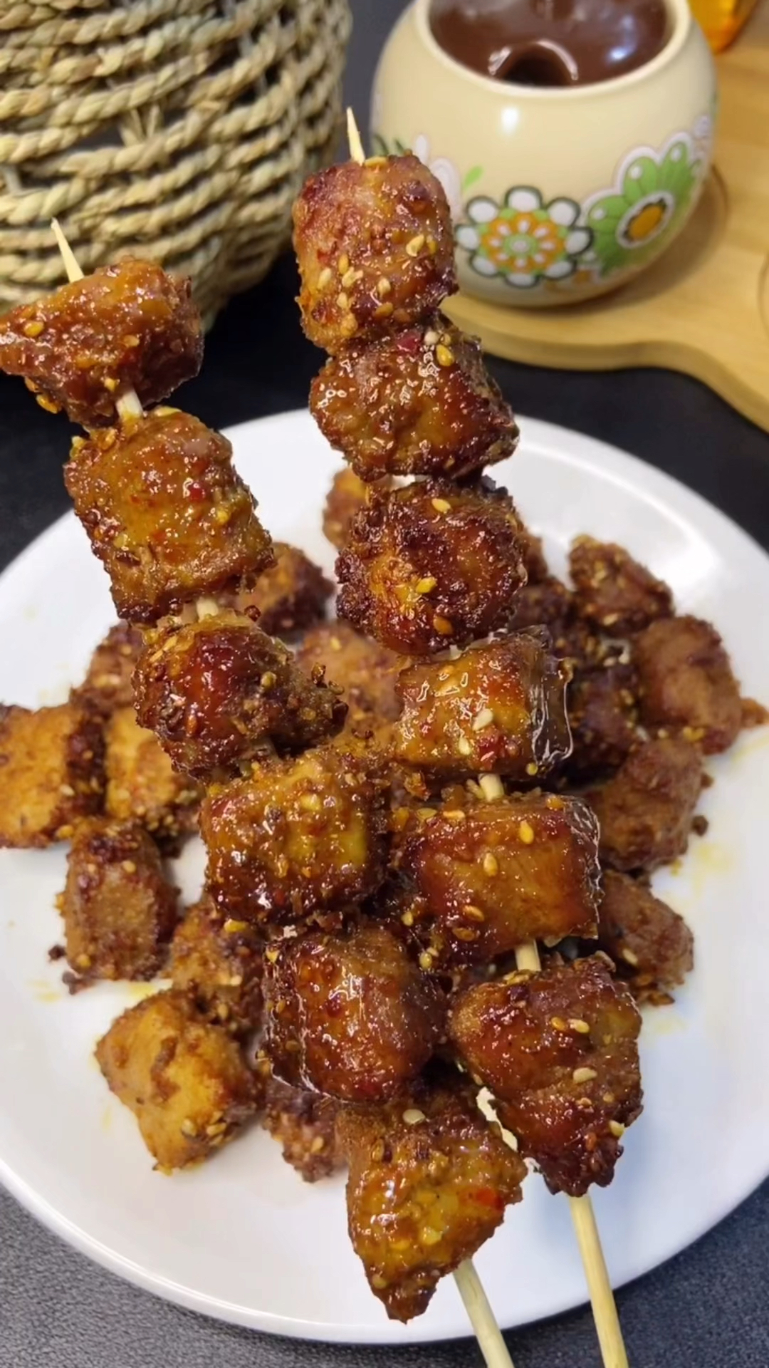 你老公想吃肉串自己在家就能做!