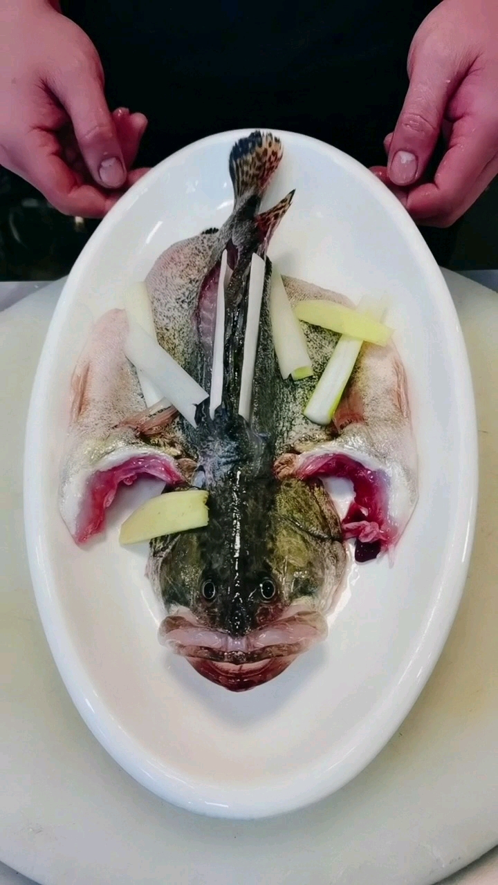 #破壳计划#清蒸桂鱼改刀法