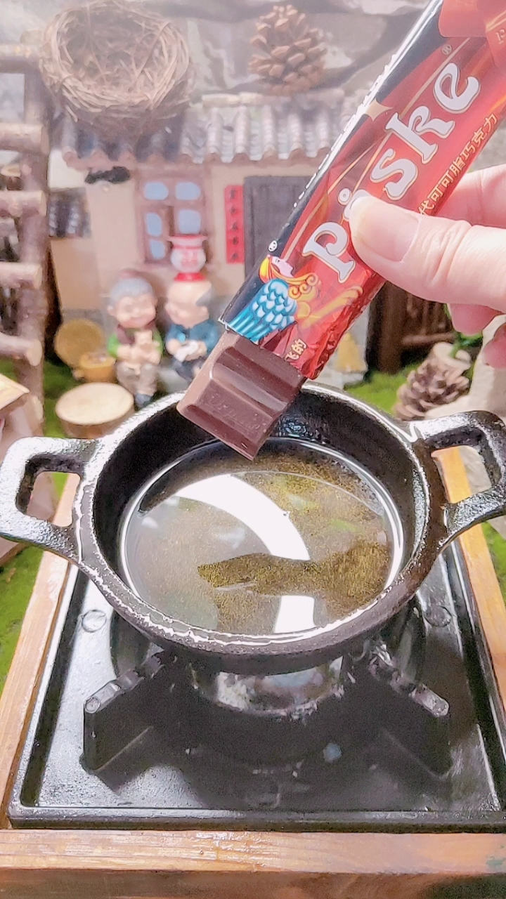 巧克力最小吃饭VS万能面包糠