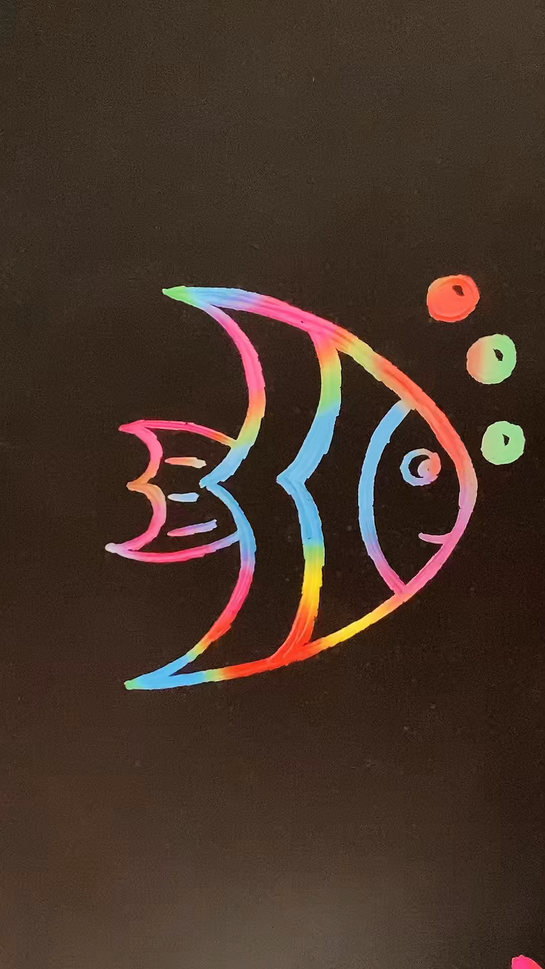 #简笔画#简笔画小鱼