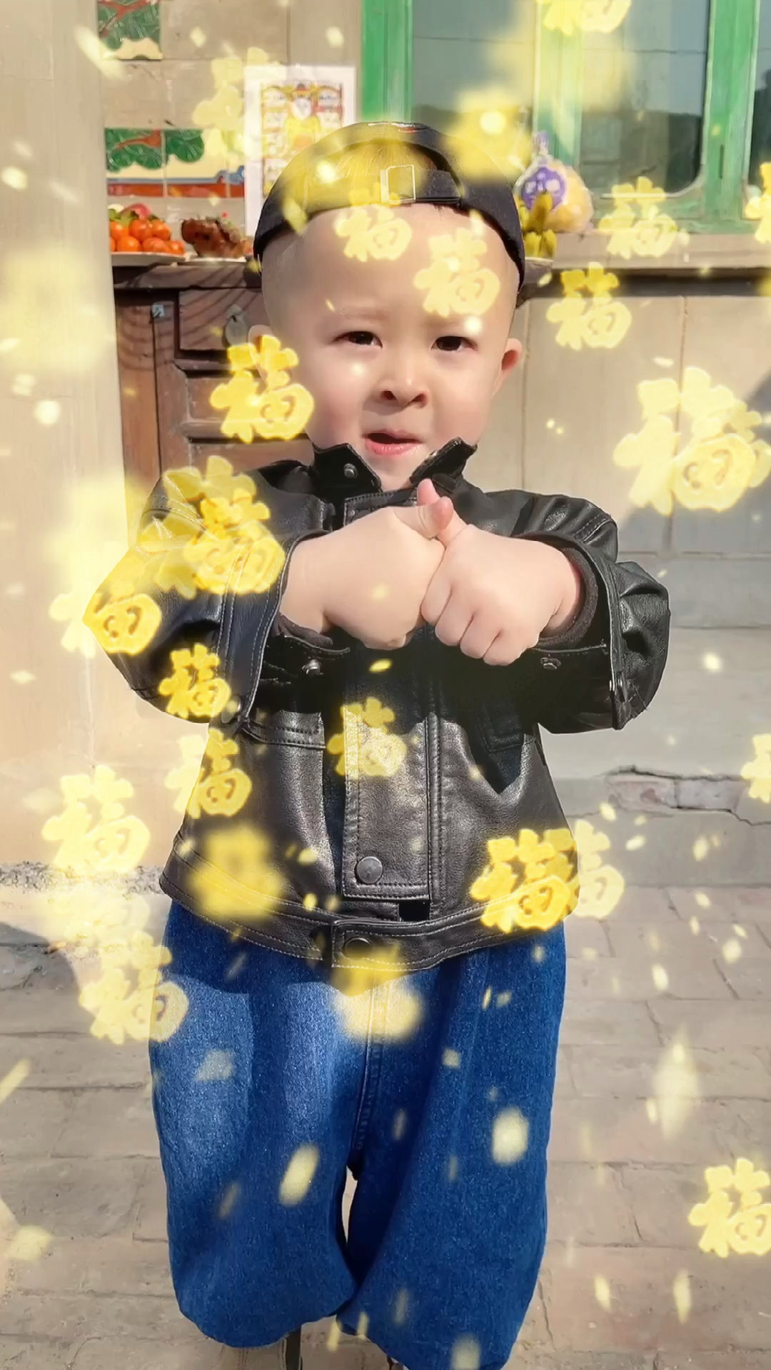 #茶茶多可爱#牛转钱坤春节快乐