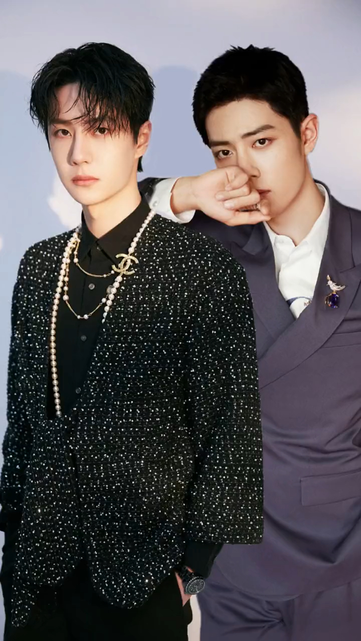 #王一博肖战#爹还是爹,但p还得p,绝对p的干净