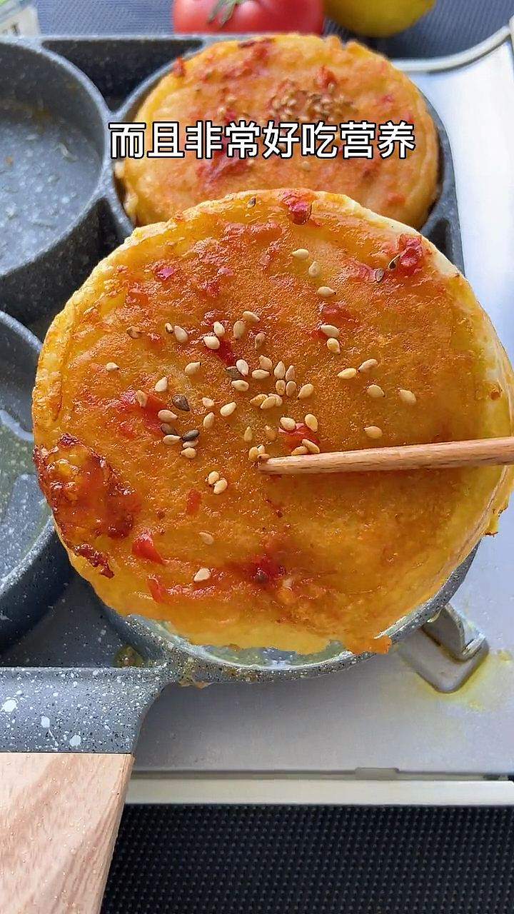 #优秀如我#孩子不爱吃鸡蛋,做成汉堡没得剩