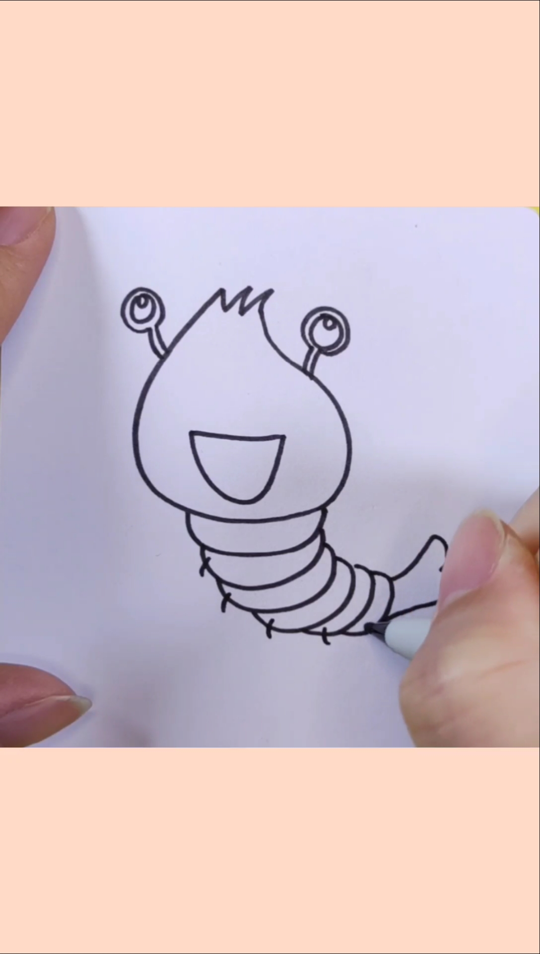 #画画原来如此简单#你喜欢吃什么煮法的虾?#画画#简笔画