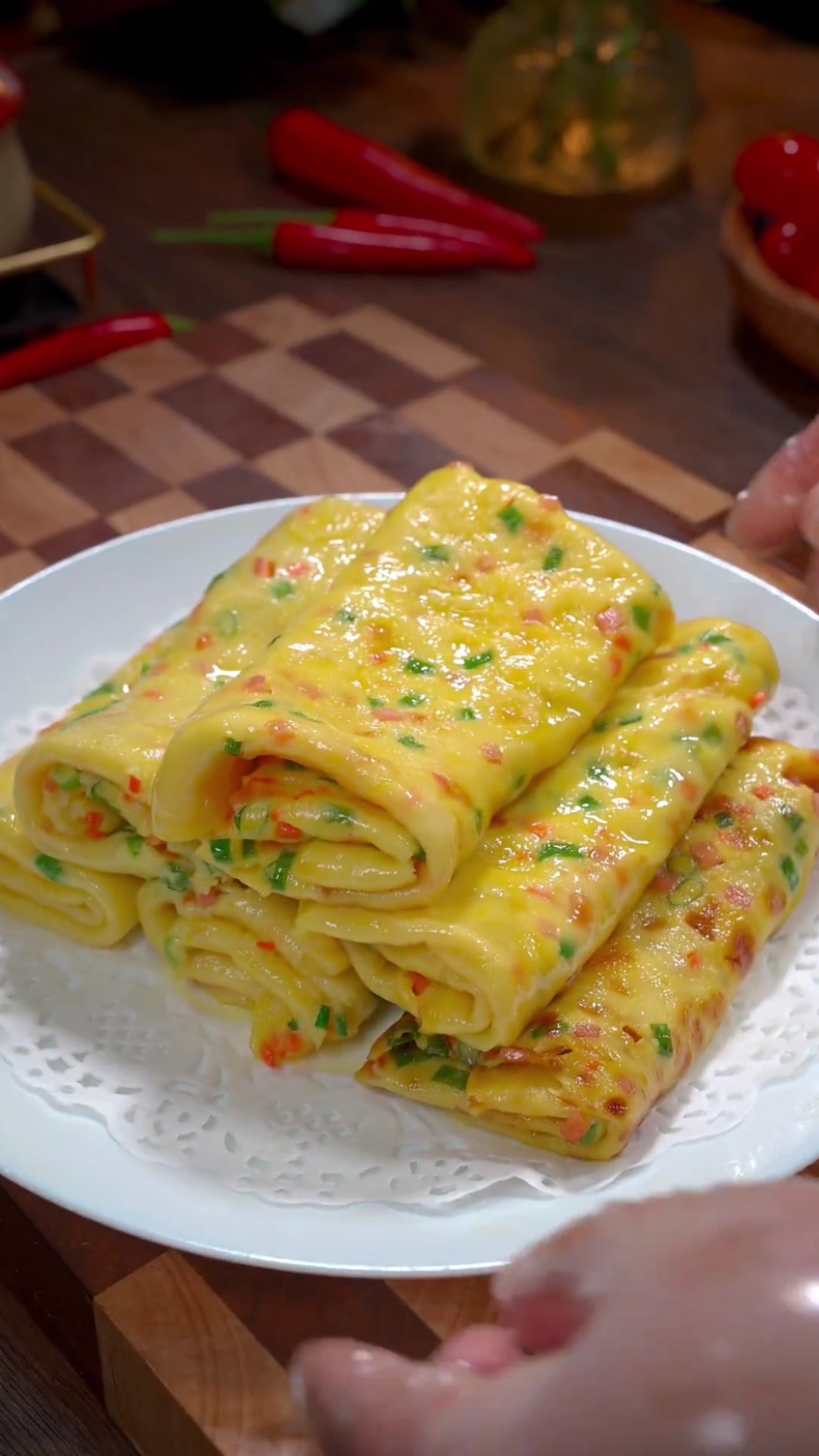 #美食#鸡蛋煎饼的家常做法