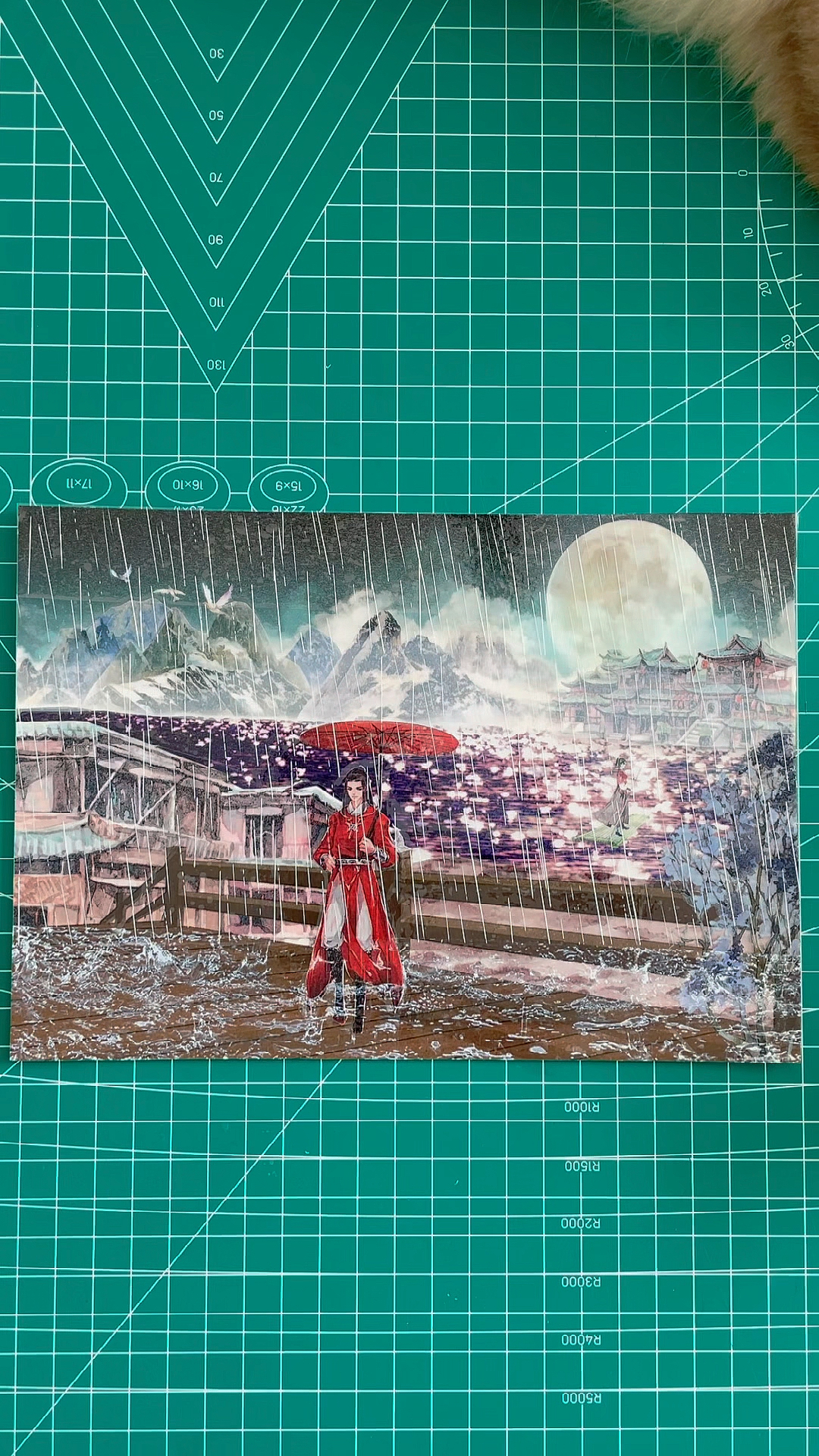 #手帐拼贴#古风手帐拼贴，路遥遥相望却无归期