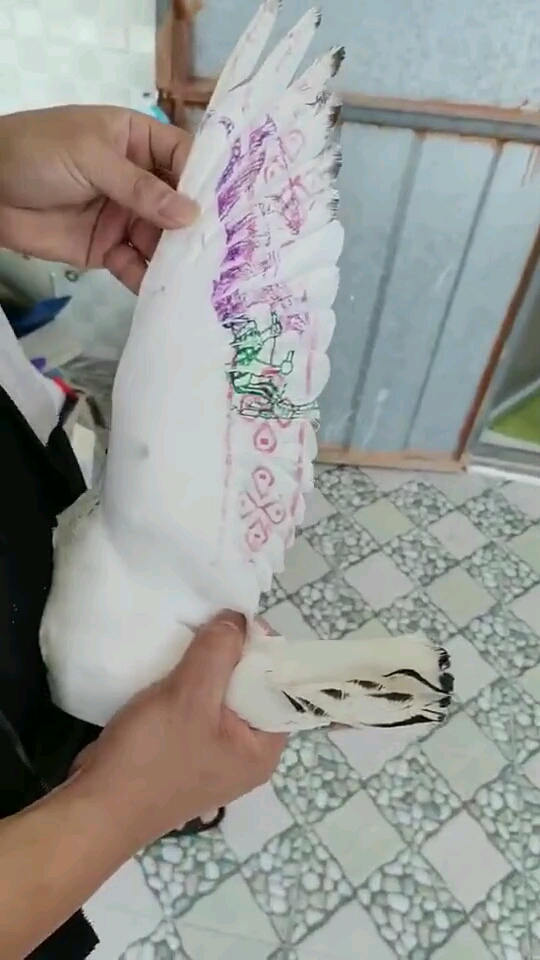 印章漂亮,鸽子更漂亮