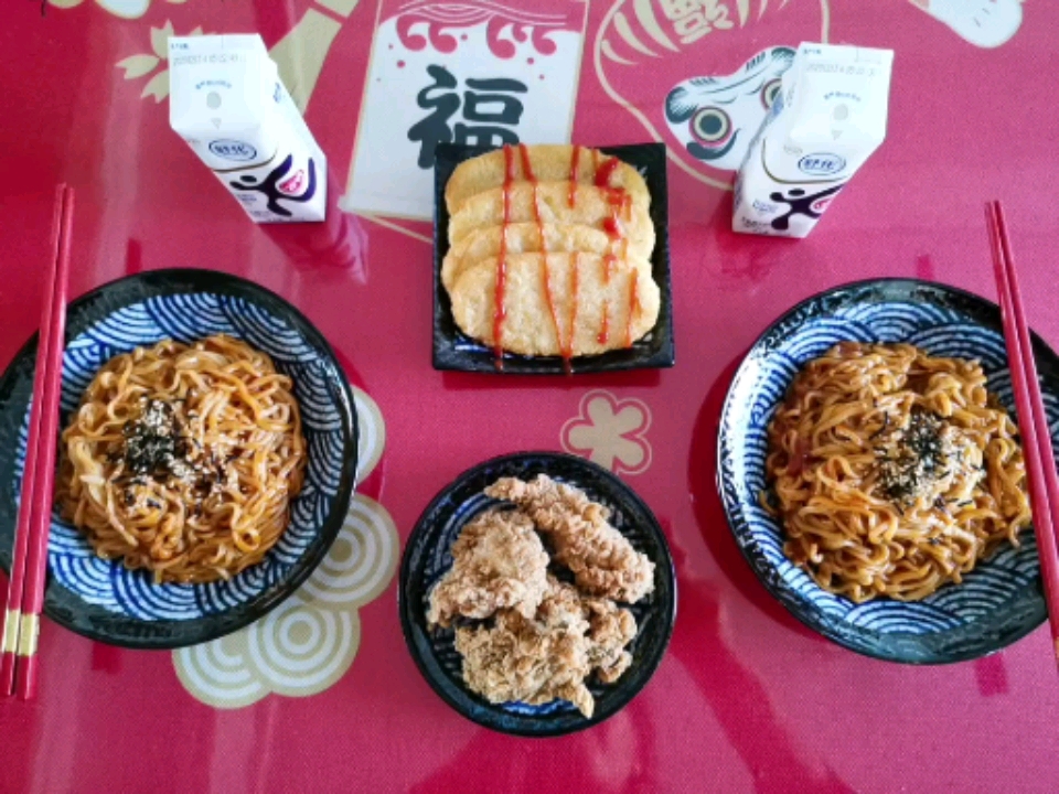 心的早餐:火鸡面