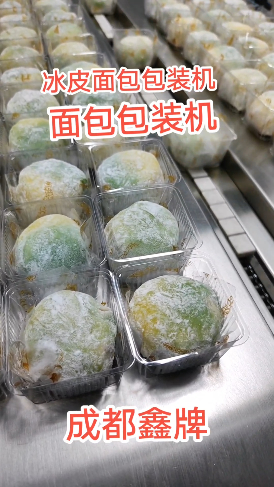 冰皮面包氮气自动包装机#面包包装机#面包氮气包装机#面包自动包装机