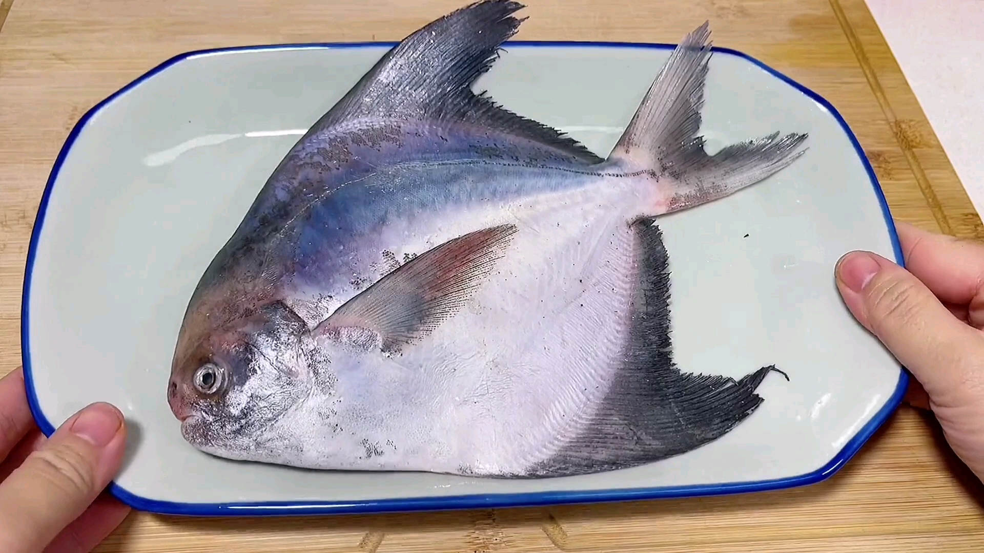 #在家做个拿手菜#斗鲳清蒸就对了