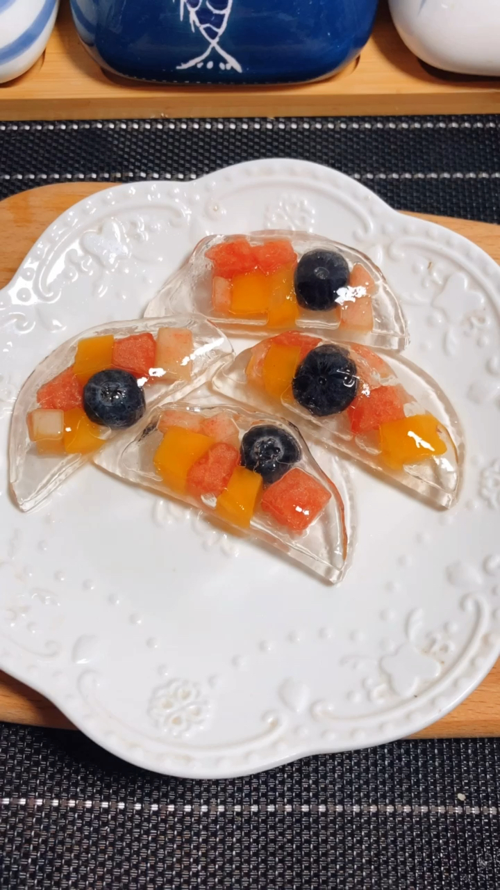 #白凉粉的100种吃法#好看又好吃的水晶饺子