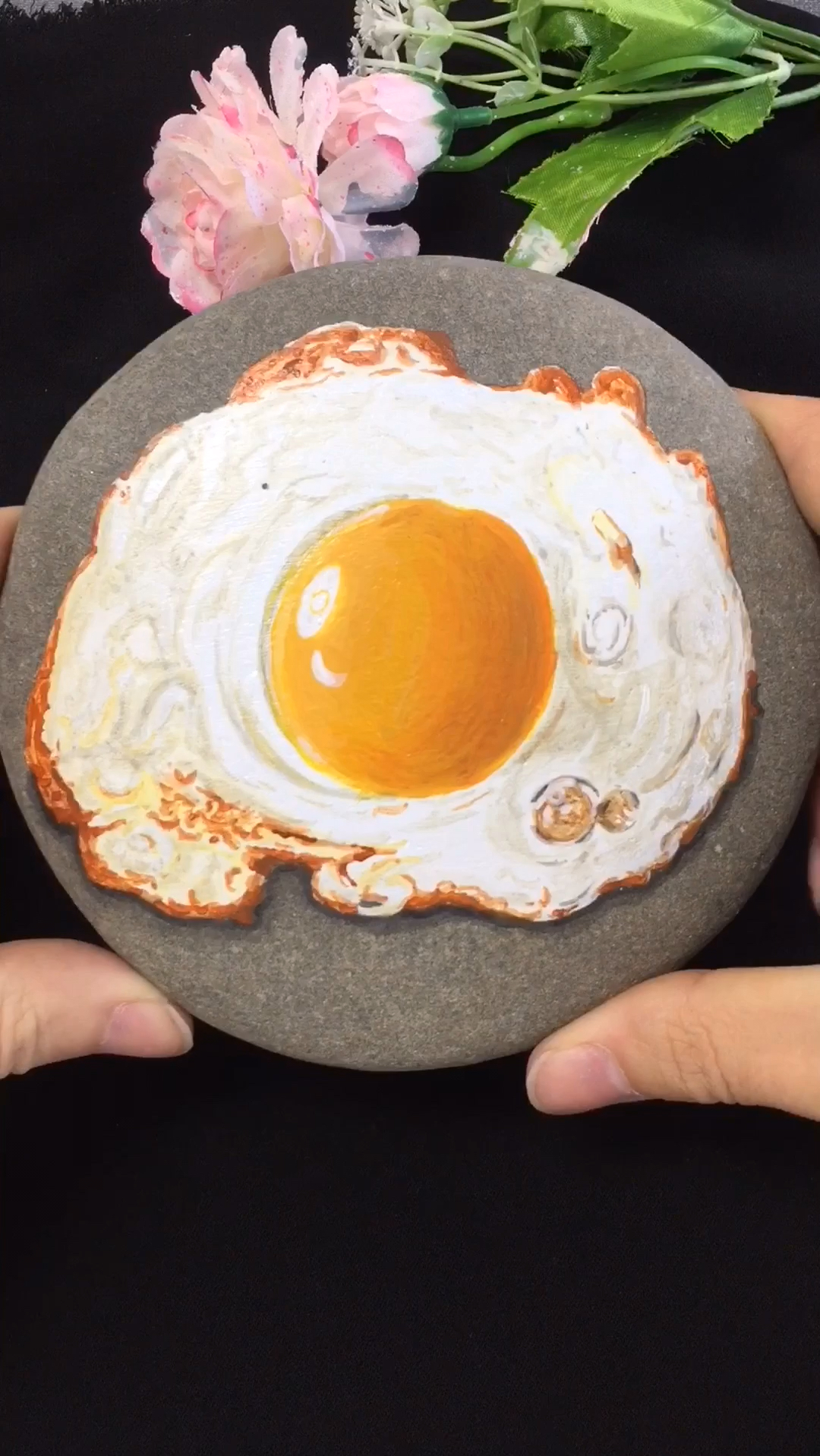 #全民最牛手艺人#老爹画的蛋vs我画的蛋,糟糕,画糊了……