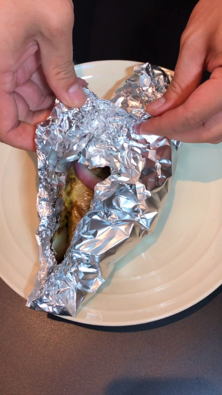 #记录生活#锡纸黄花鱼做法