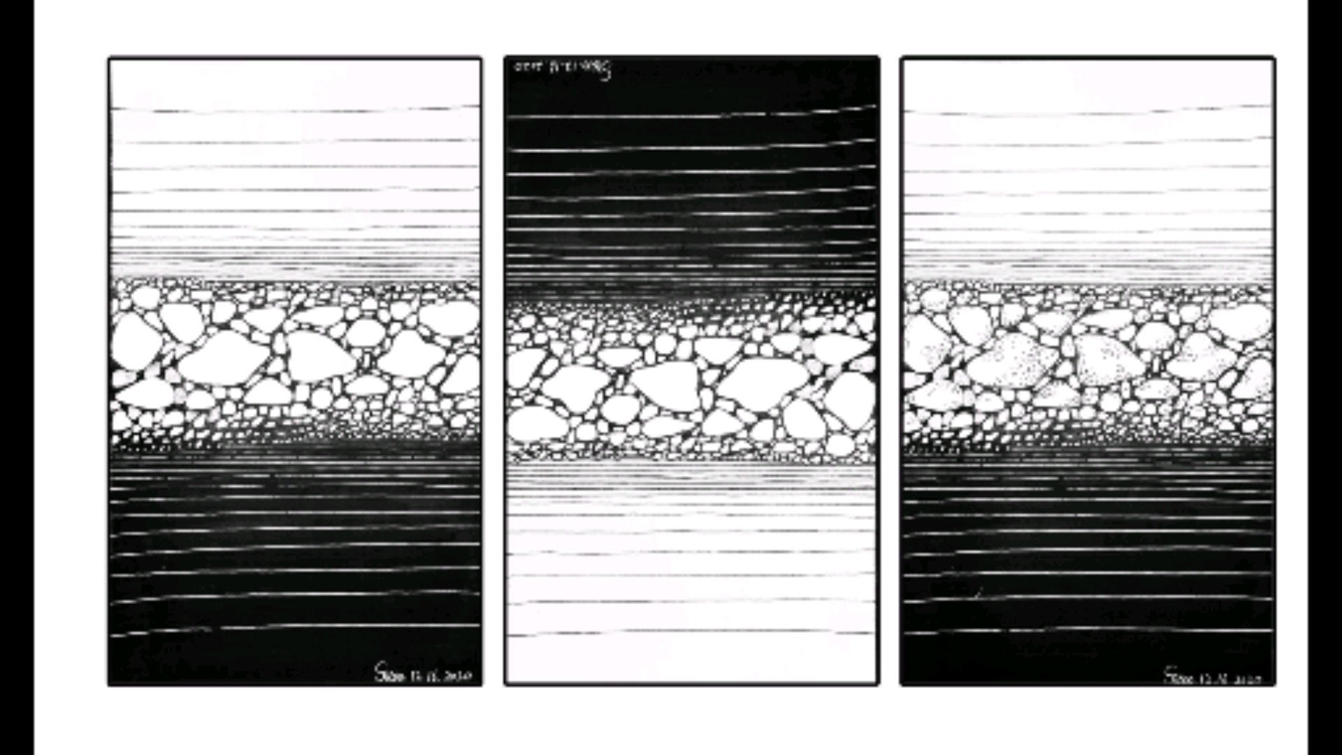#手绘#Suoo禅绕画带你一起画超简单的黑白装饰画