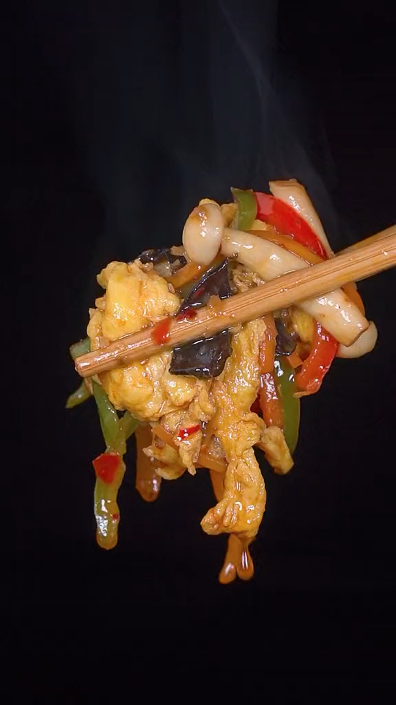 #我家的菜谱#鱼香鸡蛋做法,做法简单,太香了!