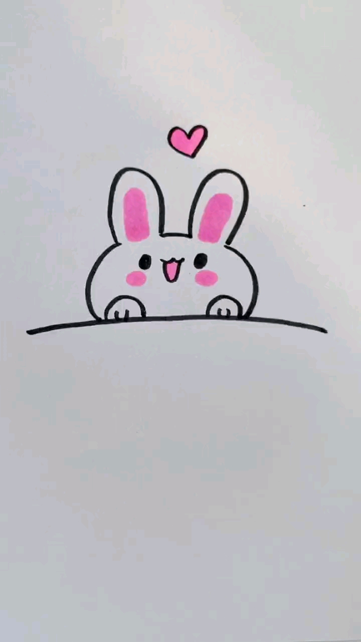 教你画兔子表情包