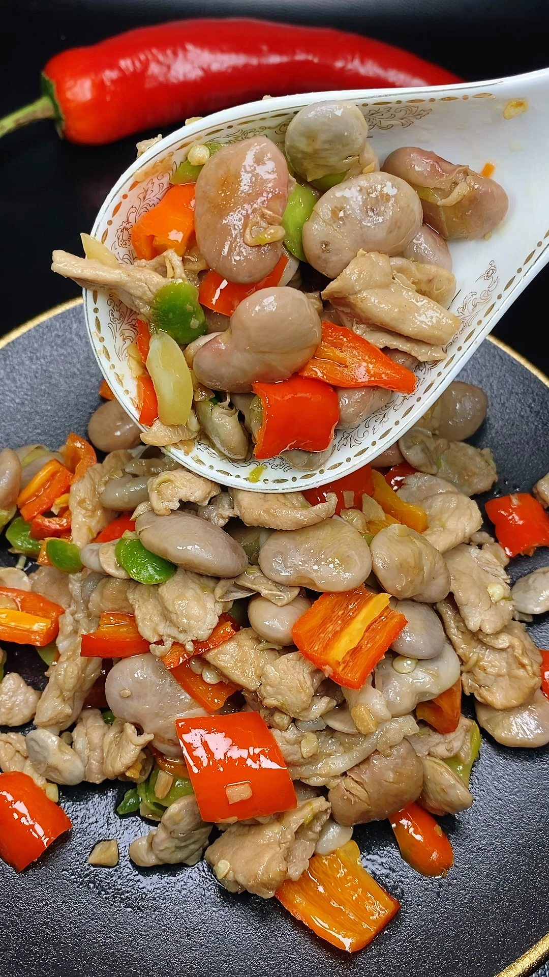 #风味人间#花豆这样做原来这么好吃