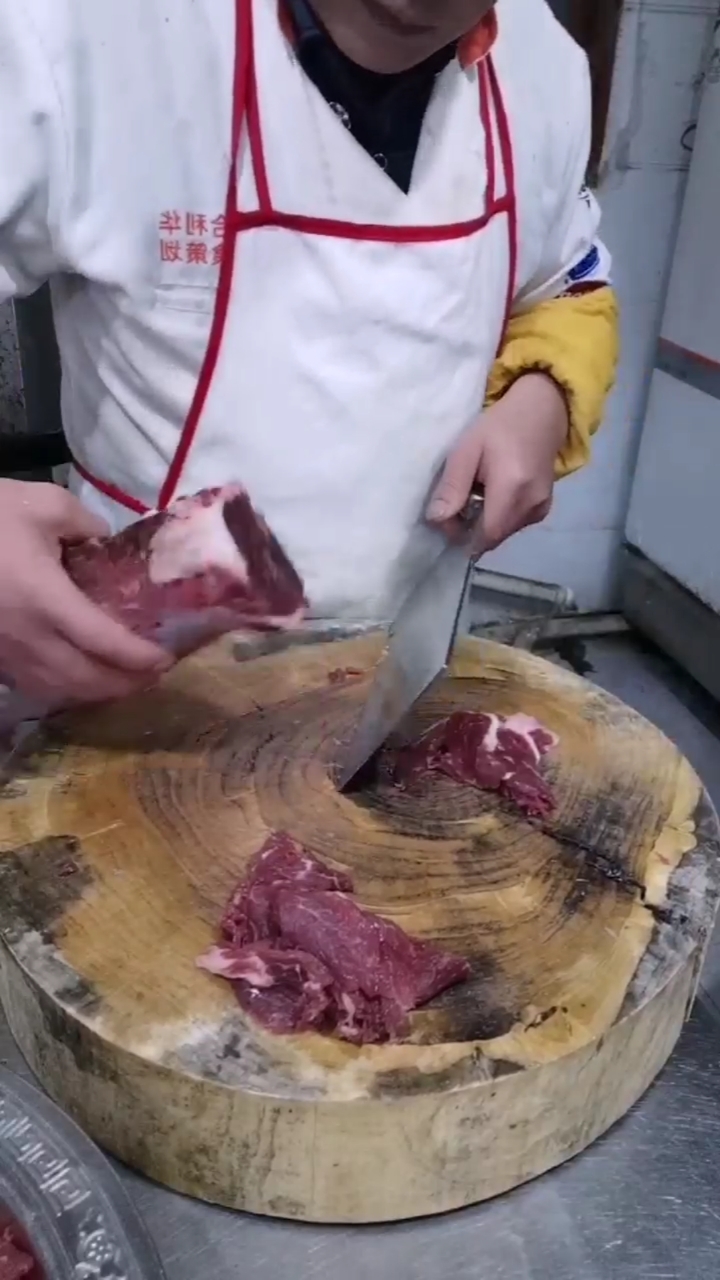 #切牛肉片#