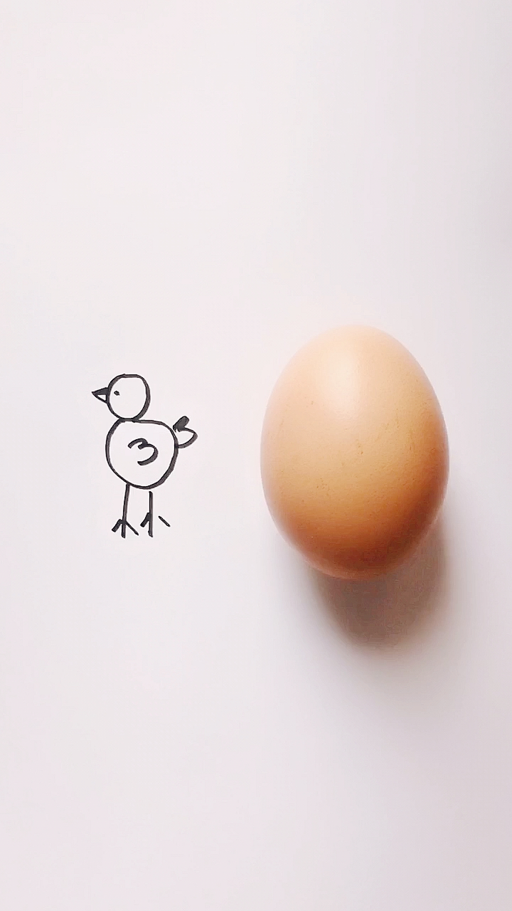 #画画原来如此简单#爸爸画的鸡蛋