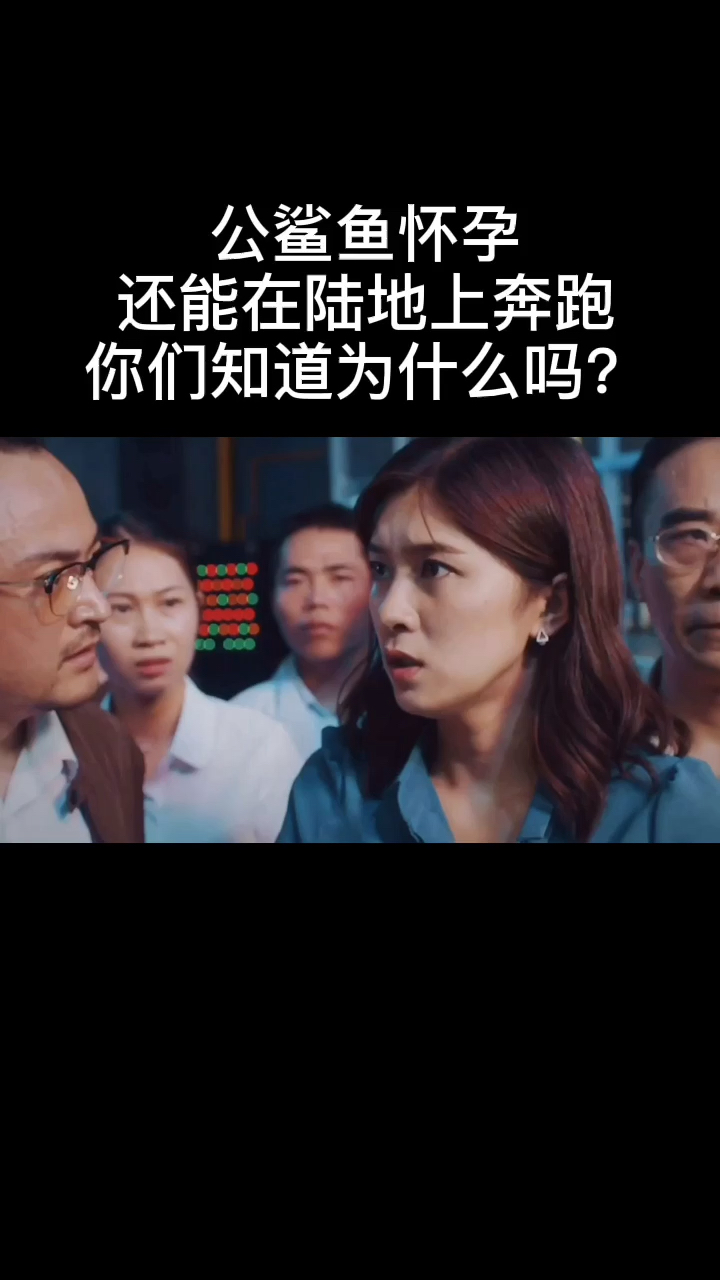 公鲨鱼怀孕,还能在陆地上奔跑你们见过吗?