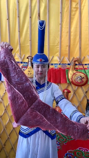 #内蒙古牛肉干#大草原上的风干牛肉干制作过程分享给大家