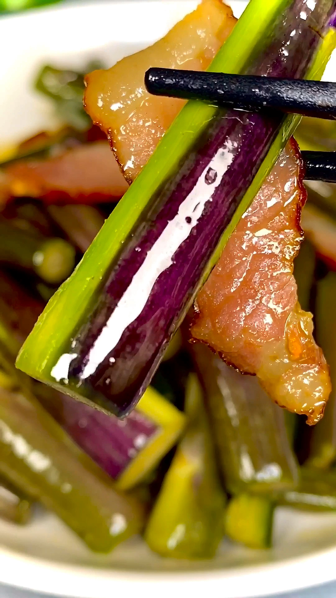 #家乡特色美食#冬天到了吃菜苔的季节,这样做非常简单又营养……
