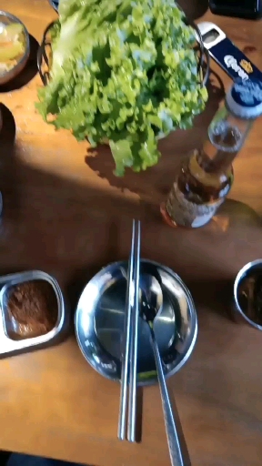 #万物皆可烧烤#今天吃韩国烤肉拌饭