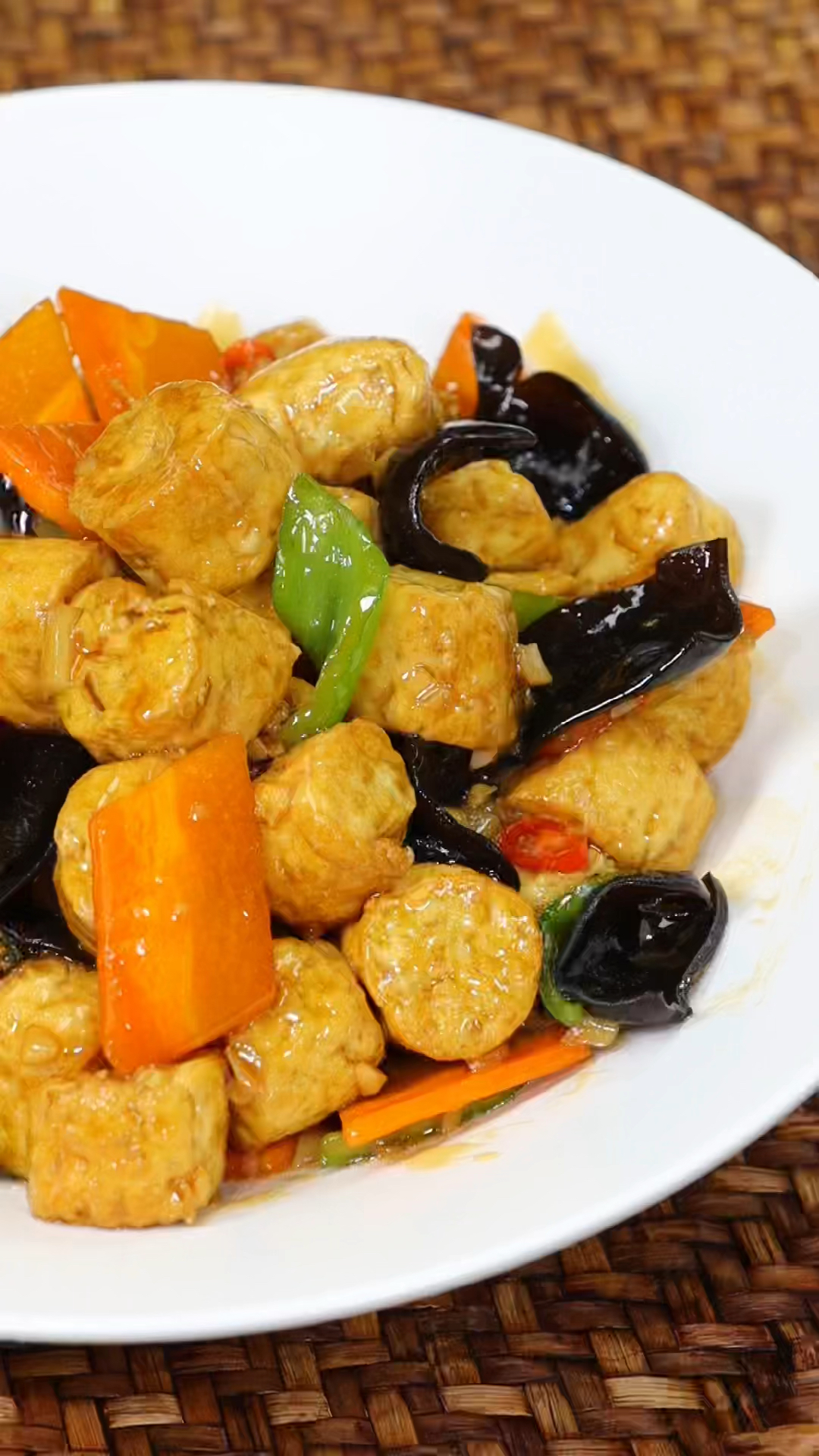 #在家做个拿手菜#红烧鸡蛋豆腐