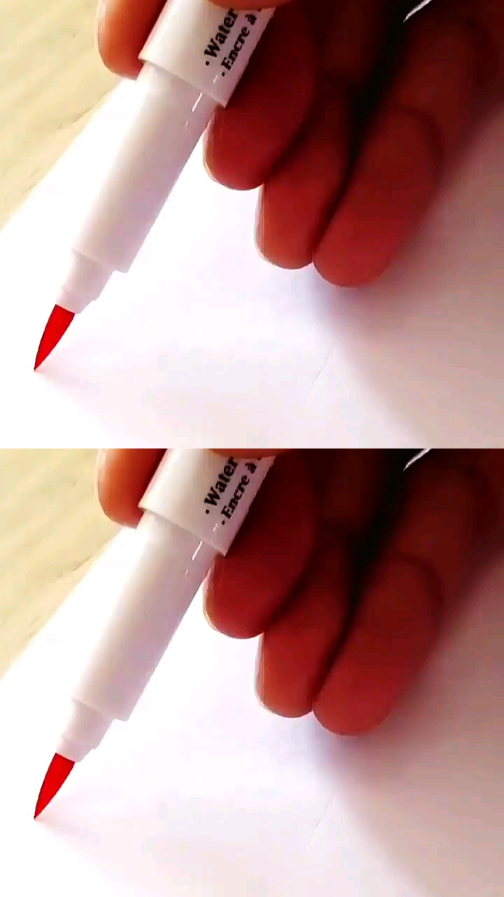 水彩笔可以这样画