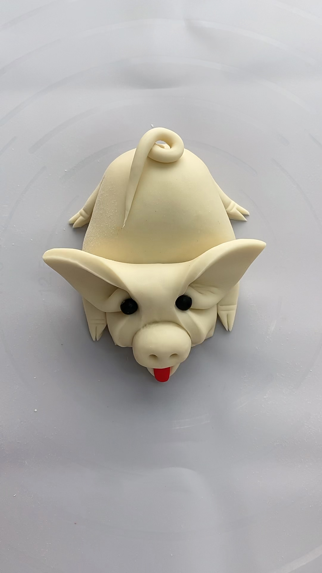 #面食分享#简单易学的小猪馒头