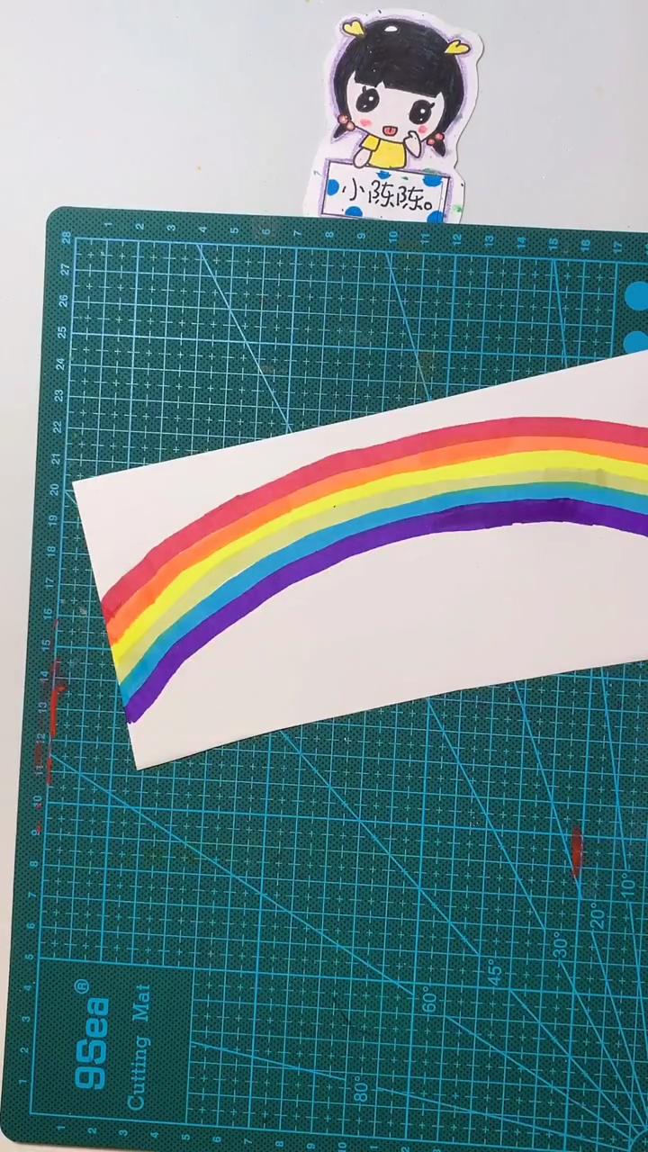 #少儿创意美术#彩虹冰激凌