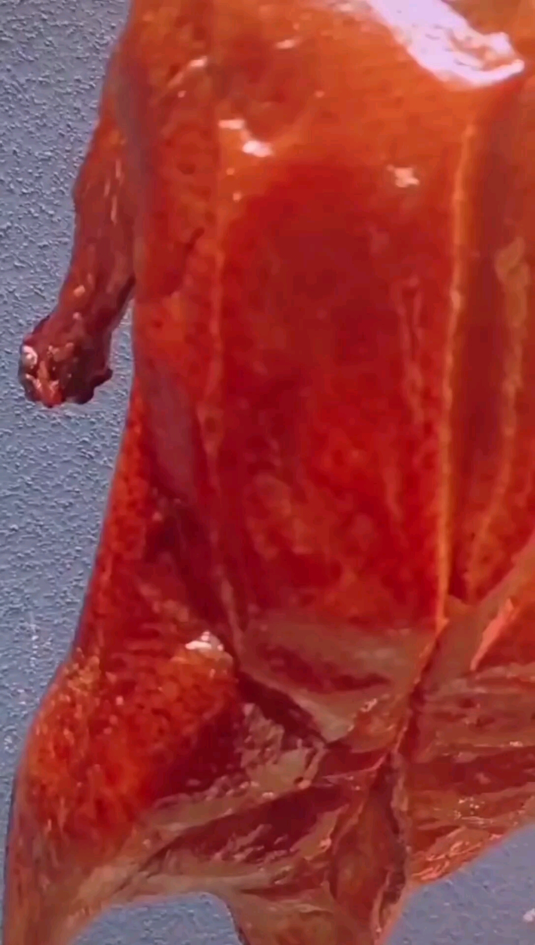 爱吃烧鸭#开档好项目玻璃脆皮烧鸭