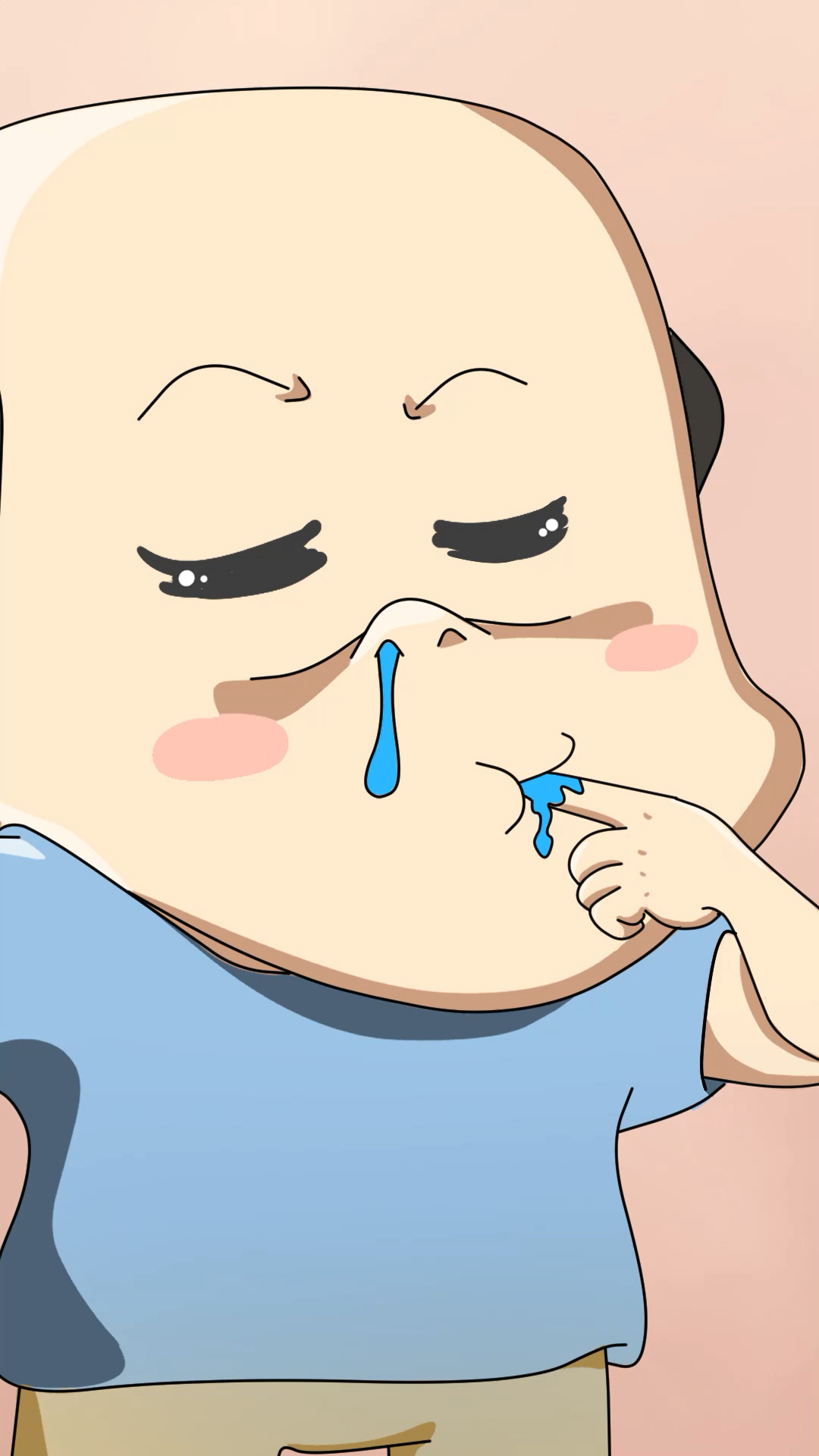 乱吃东西可是会得鹅口疮的哦!