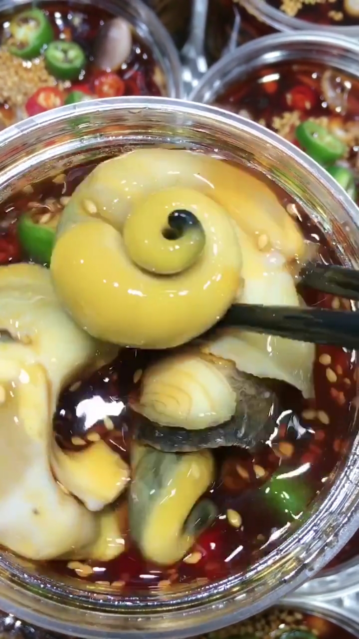 #麻辣小海鲜#麻辣大海螺肉,